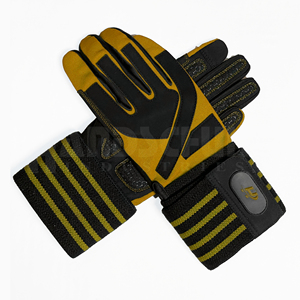 Weight Lifting Gloves PU Material Anti-Slip Padded Palm <b>Light</b> Weight Half Finger Buckle Powerlifting Gym Sports Gloves for - Product Image 5