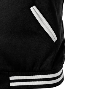Unisex Professional Custom Lightweight <b>Leather</b> Varsity Bomber <b>Jacket</b> High School Baseball Print Casual Style for Men and Women - Product Image 3
