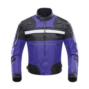 Ropa de Carreras para Hombre y Mujer, Chaquetas de Motocross, Material Cardura, Chaqueta de Motociclismo con Protectores - Product Image 1
