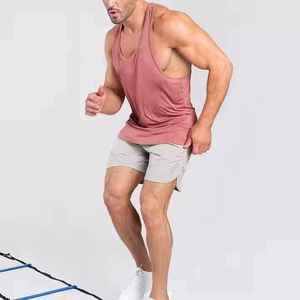 Débardeurs pour hommes en molleton uni, personnalisables avec logo couleur OEM, vêtements de sport pour garçons de rasheed mfg co - Product Image 5