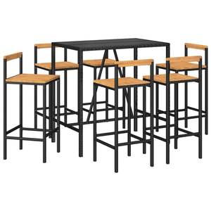 Ensemble de bar de jardin noir - Product Image 3