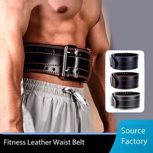 Powerlifting Belt <b>Weight</b> Lifting Belt Prong Weightlifting Belt Anti-Slip Lumbar Double Buckle for Squats Deadlift <b>Bench</b> Press - Product Image 4