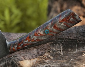 Premium 67-Layer Damascus Steel Chef <b>Knife</b> <b>Set</b> Wholesale Handmade Resin Handle Leather Sheath OEM Private Label Available Slicer - Product Image 2