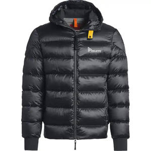 Chaqueta Acolchada con Capucha para Hombre, Chaqueta de Burbujas Cálida para Primavera, Ecológica, de Secado Rápido, Impermeable, con Logotipo Frontal Personalizado, Proveedor OEM - Product Image 5