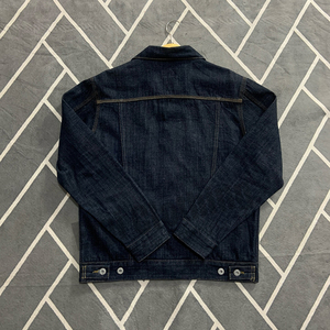 Chaqueta de Mezclilla Japonesa Selvedge OEM para Hombre, Estilo Casual, para Motocicleta, Chaqueta de Jeans Lisa para Hombres - Product Image 1