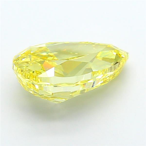Diamante Suelto Certificado IGI, Color Amarillo Intenso, Alta Calidad, Cultivado en Laboratorio, Alto Brillo, Tipo CVD 2A, Excelente Brillo para Joyería - Product Image 4