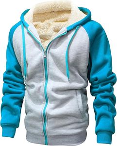 Pull à capuche unisexe en polaire élégant pour homme, respirant, coupe-vent, 100 % coton, uni, teint numérique, écologique - Product Image 4