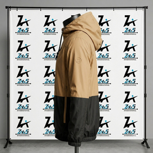 Veste coupe-vent respirante personnalisable de haute qualité, grande taille, patchwork, pour l'hiver, prix de gros, best-seller - Product Image 3