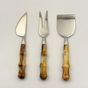 Juego de Cubiertos de Acero Inoxidable 202, Estilo Moderno y Popular, para Servir Queso y Mantequilla en Bodas y en el Hogar - Product Image 1