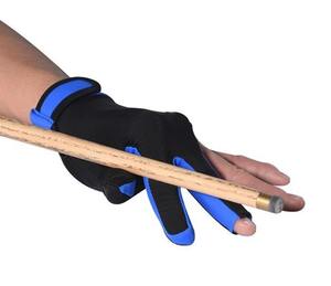 Professional 3-Finger Snooker <b>Pool</b> <b>Cue</b> Gloves 82% Nylon/18% Spandex Breathable Stretchable Non-Slip for Left/Right Hand - Product Image 4