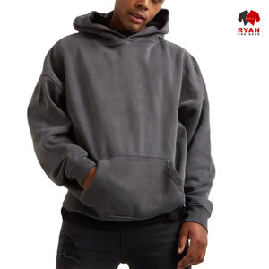 Sweat à capuche pour homme Ryan Pro Gear avec logo personnalisé sur le devant, 100% coton molletonné respirant, design hiver ODM OEM - Product Image 5