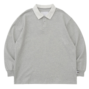 เสื้อโปโลแขนยาวผู้ชายคุณภาพสูง OEM ผ้าฝ้าย ปักลายตามสั่ง เสื้อโปโลแขนยาว - Product Image 6