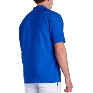 เสื้อแจ็คเก็ตสำหรับฝึกซ้อมเบสบอลแบบขายส่ง ปรับแต่งได้สำหรับผู้ชาย แขนสั้น โพลีเอสเตอร์ 100% ออกแบบและขนาดตามสั่ง พร้อมบริการ OEM ODM - Product Image 2