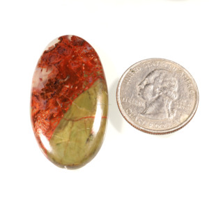 100% Natural Unakite Jasper piedras preciosas sueltas al por mayor cabujón piedra preciosa hermosa piedra preciosa para hacer joyería hecha a mano - Product Image 3