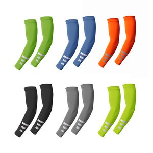 Manchons de compression premium anti-UV pour activités sportives en extérieur – Manchons respirants et élastiques - Product Image 2