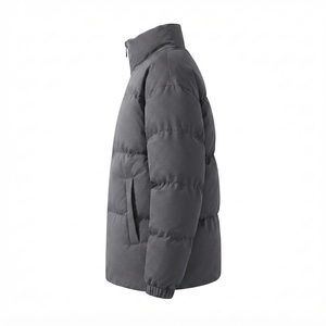 Men's Thick Warm Quilted <b>Jacket</b> Private Label Manufacturer - Product Image 4