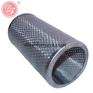 Cartouche filtrante en acier inoxydable 304 316 avec bord enveloppé / Filtre tissé perforé pour la purification et l'élimination de la poussière / Tube filtrant - Product Image 2