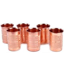 Verre à shot en cuivre pur pour bar, verre à shot en cuivre fait main pour boire, verre à shot en cuivre martelé pour la décoration de la maison - Product Image 5