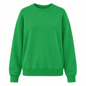 Sudadera con Capucha Oversize de Algodón 100% para Mujer, Estilo Urbano, Venta al por Mayor, Ropa Casual de Invierno con Logo Frontal - Product Image 3