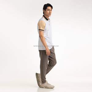 Polo de poliéster de alta calidad Nardon Apparel 180 GSM, logotipo de impresión personalizado, Polo de golf liso para hombre, camiseta, camiseta - Product Image 4