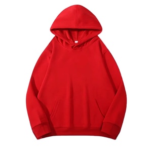 Sweat à capuche de haute qualité pour hommes avec logo brodé personnalisé pull en coton d'automne hauts de taille ample dans le style Hip Hop - Product Image 6