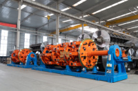 Machine à tordre planétaire 500-1+6+12+18 pour le torsion de fils de cuivre flexibles, de fibres optiques et de cordes métalliques