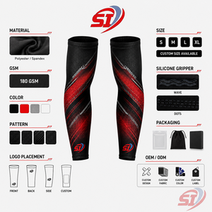 Mangas de Ciclismo Personalizadas con Impresión, Secado Rápido, Protección UV, Antideslizantes, Fabricante Mayorista - Product Image 3