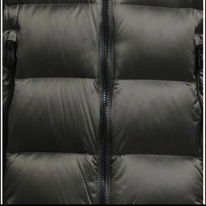 Nouvelle arrivée, veste matelassée en polyester 100% imperméable, respirante et écologique, manches longues, logo personnalisé, design pour homme, hiver - Product Image 5