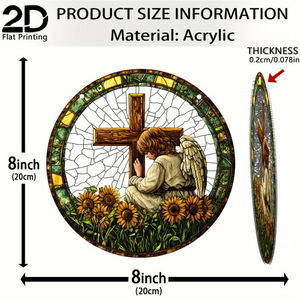 CIFbuy Acchiappasole in Cristallo Colorato, Ornamento per Finestre in Acrilico, Decorazione per Casa e Giardino, Regalo di Compleanno, TikTok per Servizio di Ritiro Temu - Product Image 2