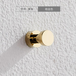 Hot Sale Heavy Duty Metal Brass Hooks for Wall Mounting <b>Clothes</b> Hanging Kitchen Storage Bathroom Accessories & Home Organization - Product Image 3