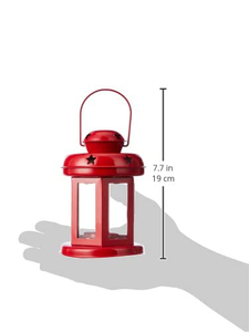 Star <b>Light</b> Decorative Metal Lantern Indoor <b>Outdoor</b> <b>Hanging</b> Star Shape Candle Holder for Home Garden Patio Balcony Wedding Party - Product Image 3