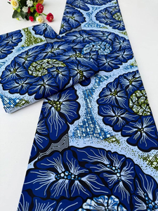 Bright Nigerian African Wax Print Ankara Cotton Fabric for Clothing and Textile Industry South Africa - Product Image 2