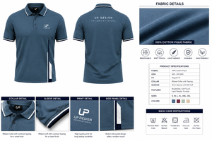 เสื้อโปโลผู้ชายผ้าฝ้ายเนื้อนุ่มแบบเรียบ แขนสั้น สไตล์ลำลอง สำหรับเล่นกอล์ฟ ปักโลโก้ รับผลิตตามแบบ OEM ODM สำหรับชุดยูนิฟอร์มบริษัท - Product Image 5
