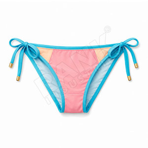 Traje de Baño Bikini para Mujer, Talla Grande, Precio Económico, Transpirable, Triangular, de Neopreno, Sexy - Product Image 5