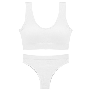 Conjuntos de lencería sexy de encaje transpirable de copa completa estilo francés de poliamida con aros, lisos teñidos, tallas grandes para mujer con tiras. - Product Image 1