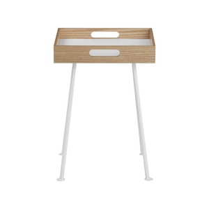 Modern Minimalist <b>Square</b> Coffee <b>Table</b> <b>Side</b> <b>Table</b> with Detachable Top Handle Tray Function for Living Room - Product Image 4