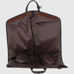 Bolsa de Transporte para Trajes, Resistente, de Cuero Genuino, con Cierre de Cremallera, para Llevar en el Avión, Modelo LSC-0001 - Product Image 3