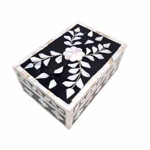 Caja de madera Rectangular impresa con diseño de zorro y árbol de alta calidad, joyero hecho a mano, organizador, joyero decorativo - Product Image 5