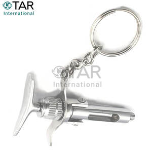 Llavero con diseño de jeringa aspirante, regalo para médicos, enfermeras, personal sanitario, estudiantes de medicina, graduación, reconocimiento - Product Image 3