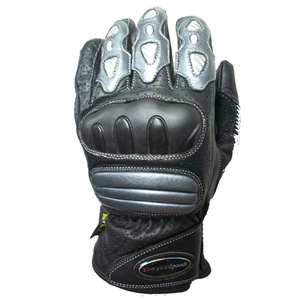 Remium-guantes de cuero con protecciones para motocicleta, manoplas de alta calidad para moto, 2023 - Product Image 2