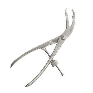 Pinzas Ortopédicas para Sujeción de Huesos, Autocentrantes, 18 cm, Acero Inoxidable, Pinzas Quirúrgicas, Uso Profesional en Hospitales, Pinzas para Huesos - Product Image 2