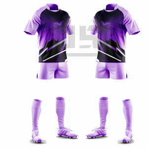Uniforme de Rugby Personalizado Premium, Pantalones Cortos de Jersey, Secado Rápido, Transpirable, Ropa Deportiva de Alto Rendimiento, para Juegos Competitivos de Equipo, 100% - Product Image 2