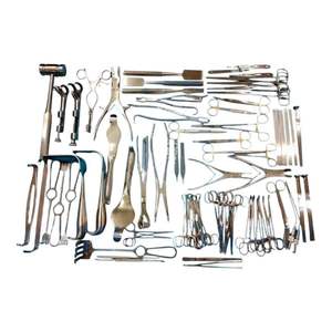 High Quality German Stainless Steel Manual Major Orthopedic Surgical Instruments Class II <b>Set</b> of 74 Pcs CE Approved - Product Image 1