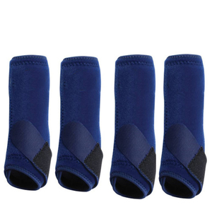 Qualité supérieure Meilleures protections anti-mouches pour chevaux en maille respirante, nylon, néoprène et cuir PU, protection complète des jambes, nouveau design 2026, OEM - Product Image 5