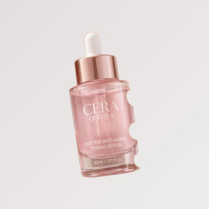 Sérums faciaux coréens Ceraqueens Korean K-Beauty Sera Queens EGF Tox Anti-âge Tonifiant Fabriqué en Corée - Product Image 3