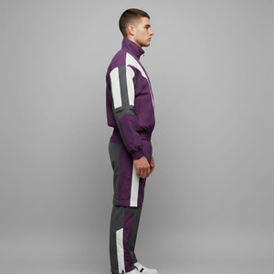 Ensemble de survêtement coupe-vent pour homme, léger, respirant, veste de sport résistante au vent, pantalon de jogging à taille élastique - Product Image 6