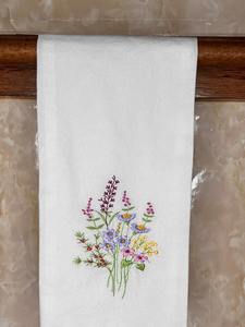 Paños de Cocina Reutilizables Nature4u 100% Algodón, Diseño Bordado de Flores Silvestres, Ecológicos, de Secado Rápido, para Bodas - Product Image 3