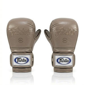 ถุงมือชกมวย Fairtex แบบสั่งทำพิเศษ ปิดด้วยแถบตีนตุ๊กแก สำหรับมวยไทย ซานด้า ผู้ใหญ่ สำหรับศิลปะการต่อสู้ น้ำหนักเบา สำหรับฝึกซ้อมและต่อยมวย - Product Image 3