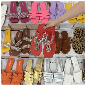 Nouvel Arrivage – Vente en Gros – Chaussons de Luxe pour Femmes, Styles Variés, Livraison Aléatoire – Divers Modèles Disponibles - Product Image 2