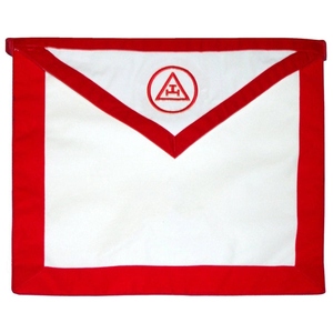 Parche de tela bordado reversível para delantal de Capítulo del Consejo del Arco Real, insignia ceremonial - Product Image 3
